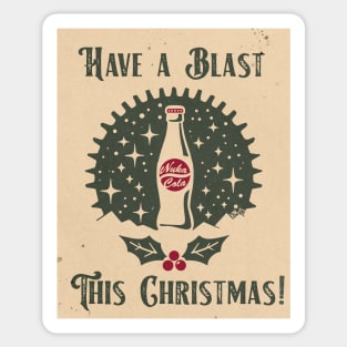 Have A Blast This Christmas Sticker